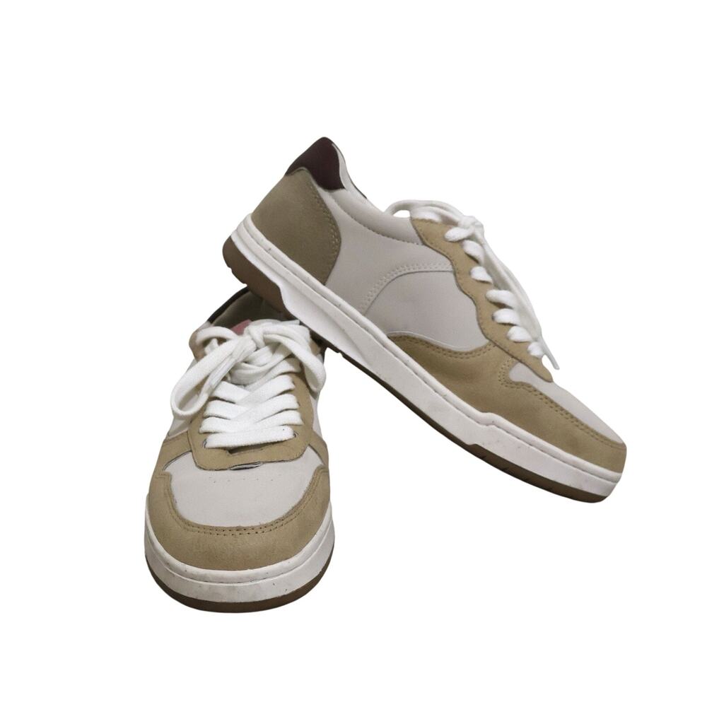 Madewell Court Low Top Colorblock Leather Suede Sneakers 8.5 NH193 Classic